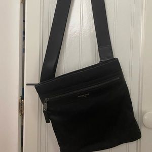 Michael Kors cross body/ shoulder black nylon bag
